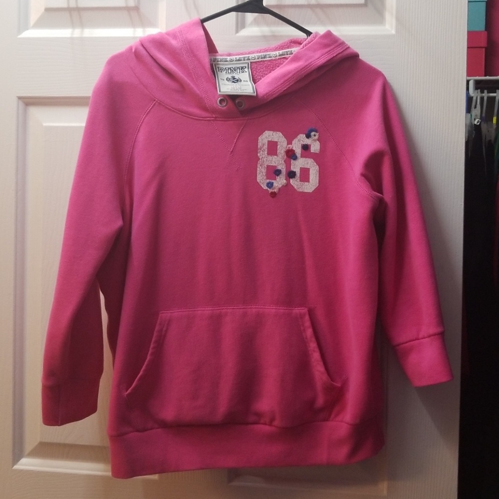 Quarter sleeve PINK pullover
